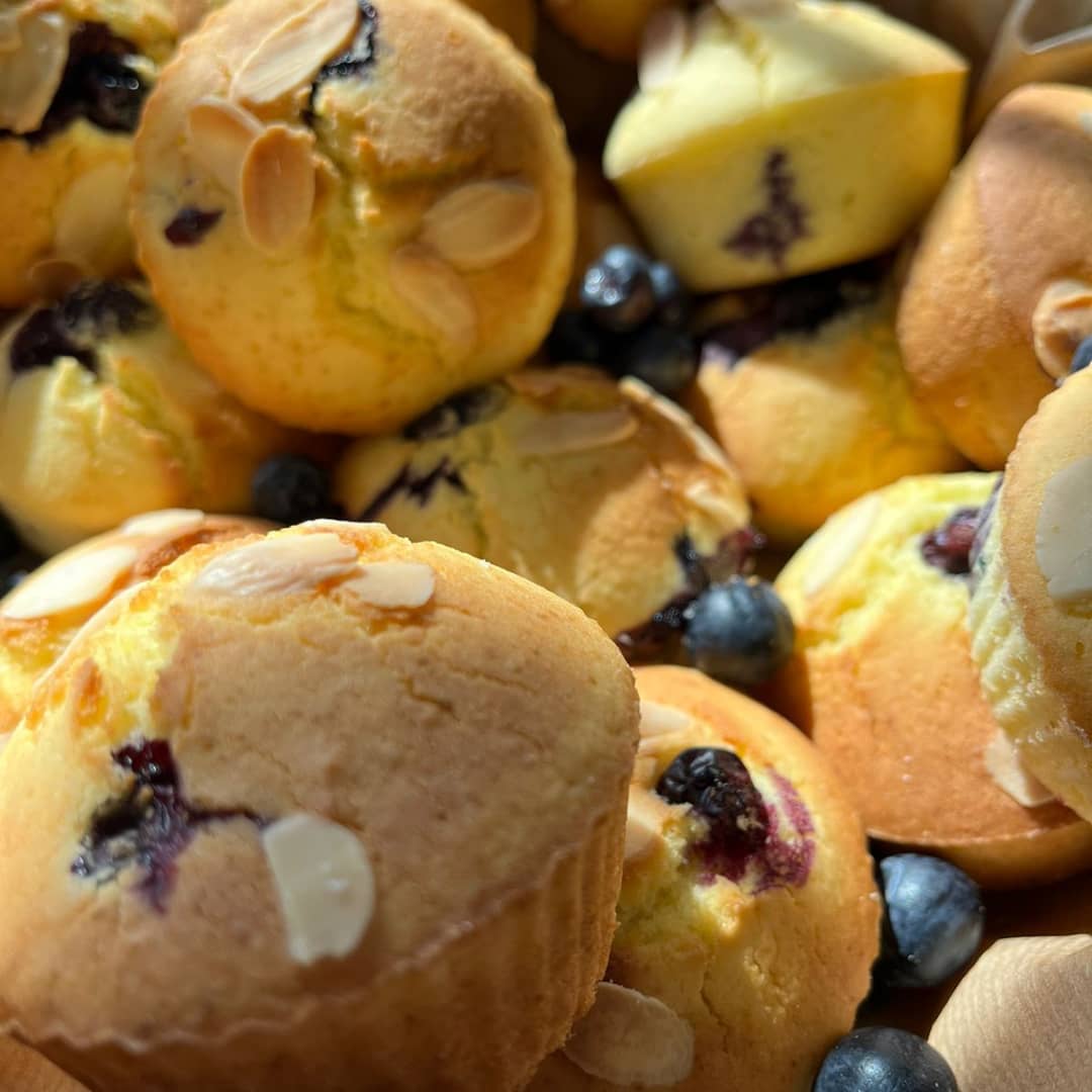 Muffins de blueberry